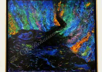 Hot and Cold Oil on Board 26" x 22.5" TBI Legacy Collection