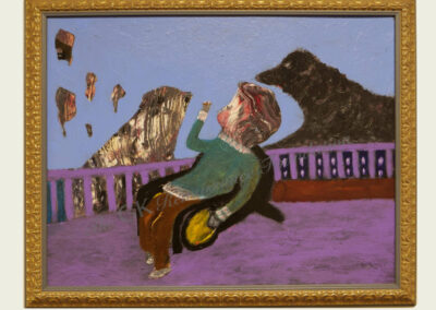 Underdog Oil on Board 23" x 28" TBI Legacy Collection