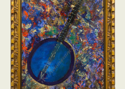 "Vintage Vega" Banjo Oil on Board 16" x 28" TBI Legacy Collection