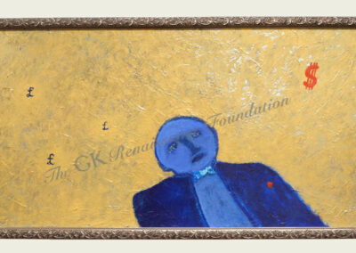 Sterling/Blue Money Oil on Board 17" x 31" TBI Legacy Collection